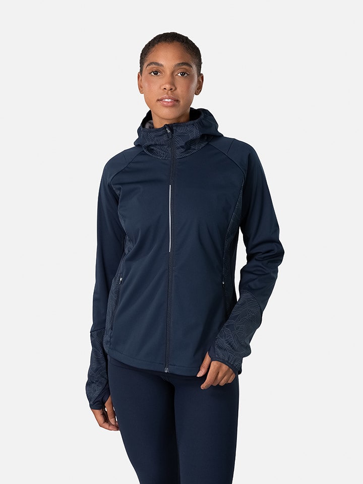 KARI TRAA Kurtka funkcyjna "Vilde" w kolorze granatowym rozmiar: L