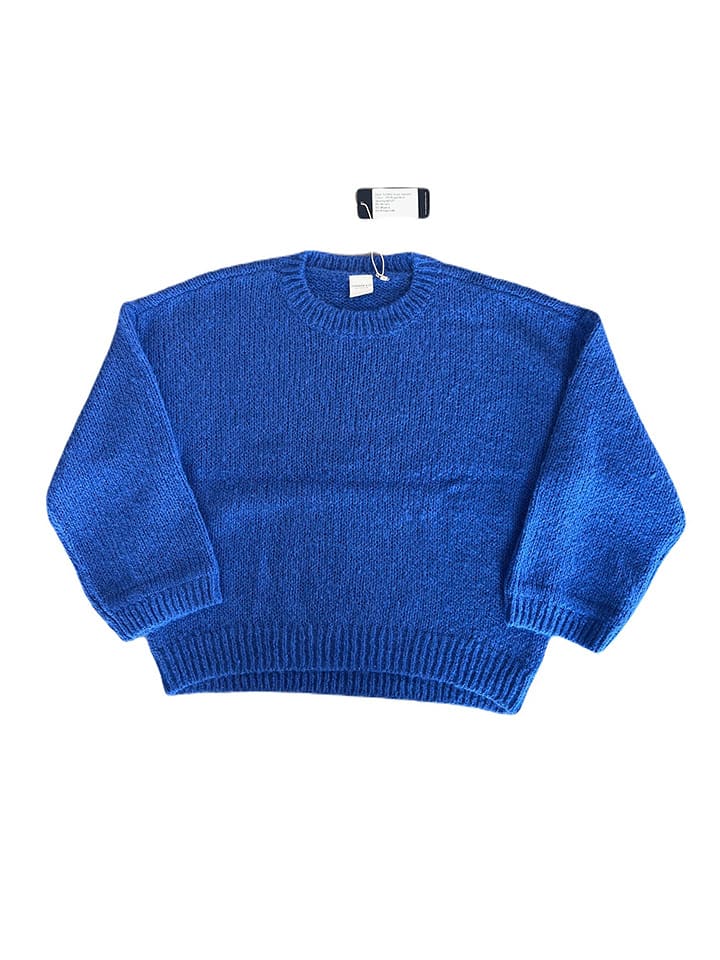 Josephine & Co Sweter "Jesse" w kolorze niebieskim rozmiar: L