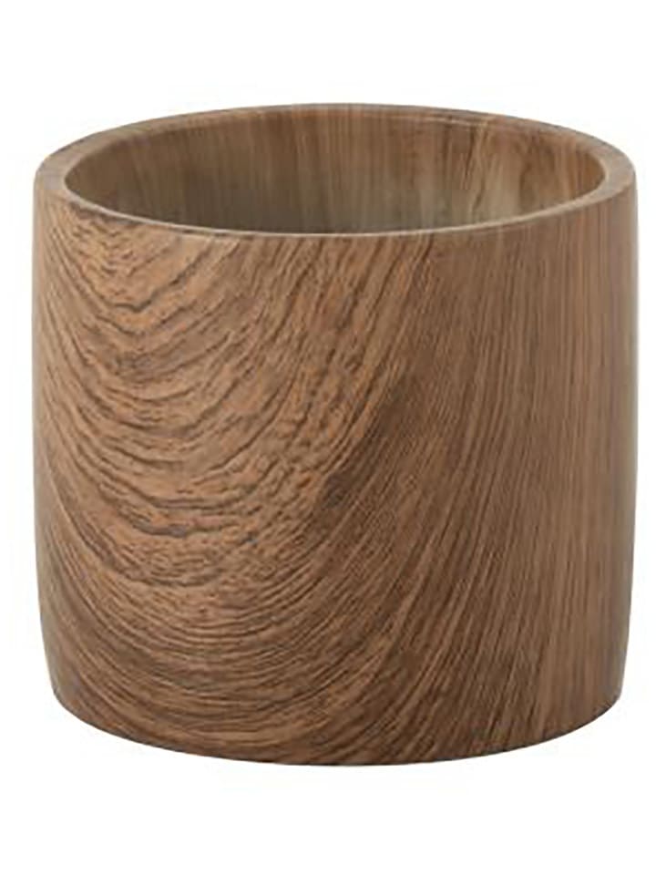 J Line Osłonka w kolorze brązowym na doniczkę - 12 x Ø 14 cm rozmiar: onesize