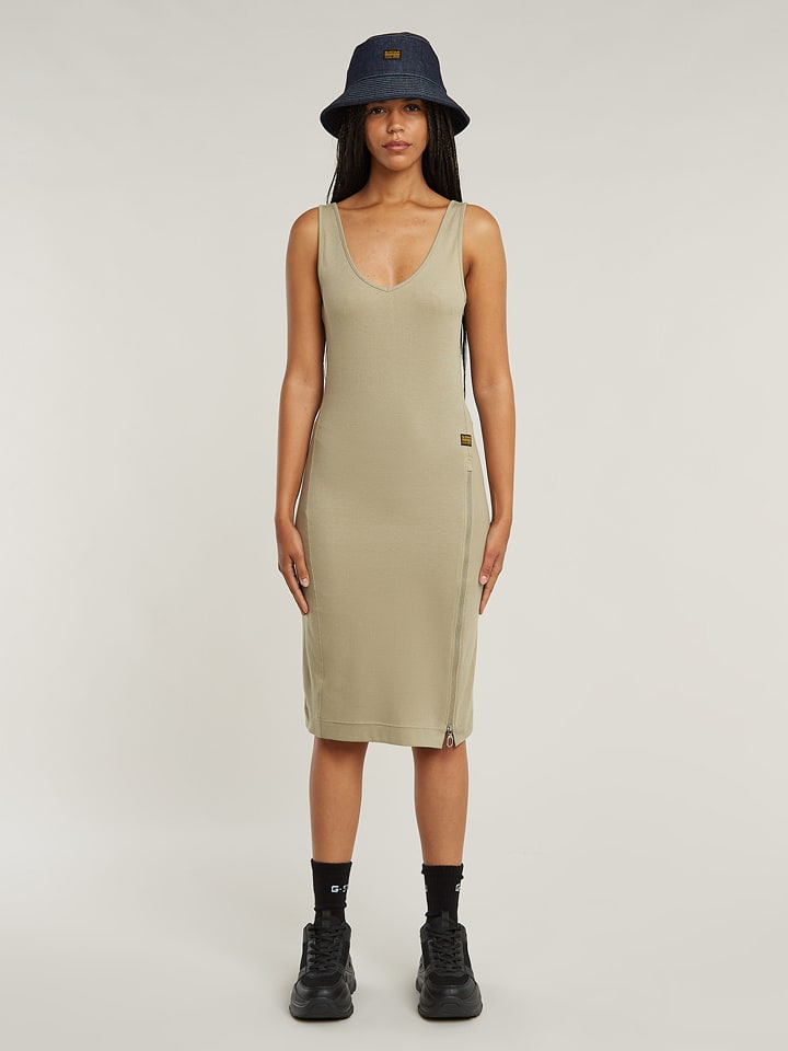 G-Star Sukienka w kolorze beżowym rozmiar: L