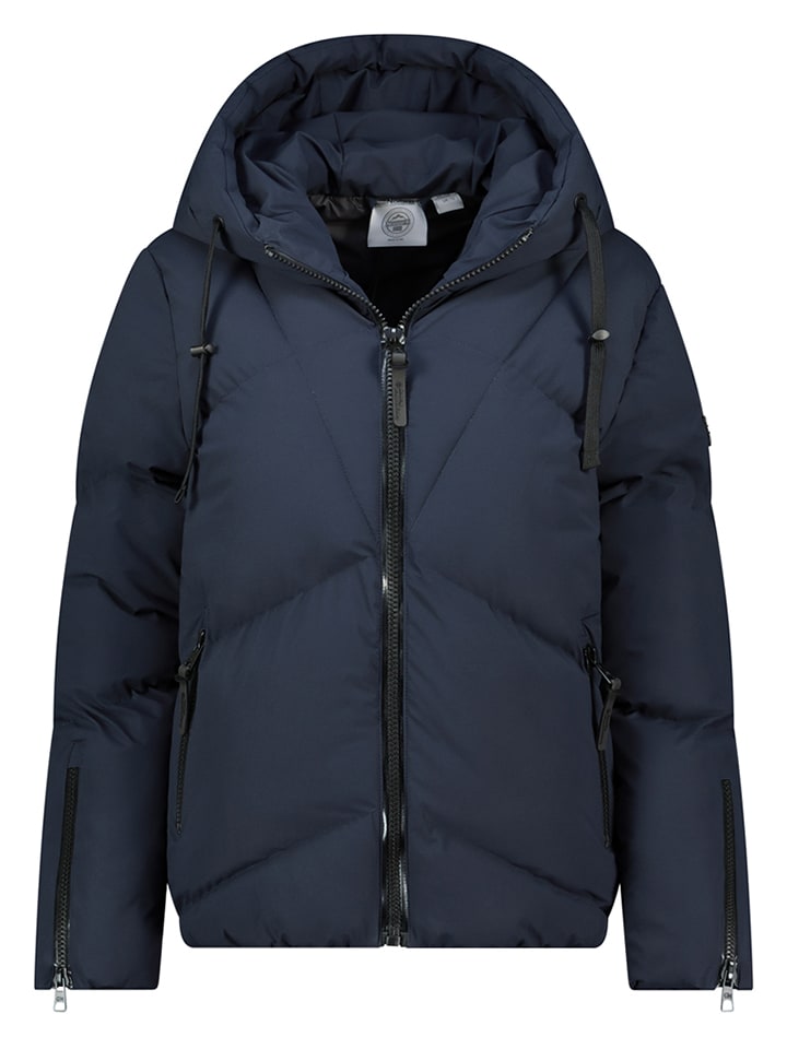 Geographical Norway Kurtka pikowana "Brenda" w kolorze granatowym rozmiar: XL