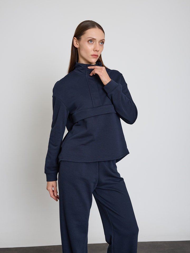 BGN Bluza w kolorze granatowym rozmiar: 38