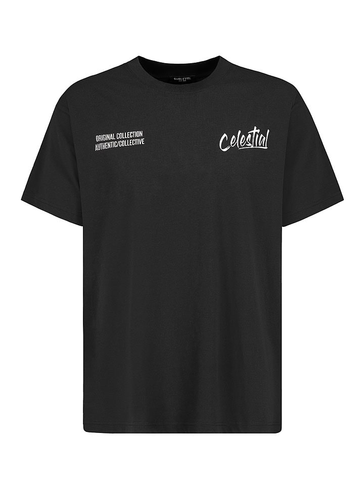 Sublevel Koszulka w kolorze czarnym rozmiar: M