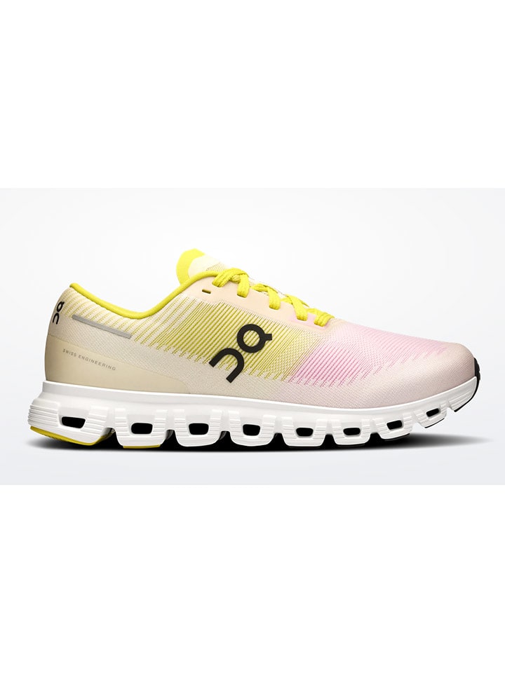 ON RUNNING Buty "Cloud 6" w kolorze żółto-jasnoróżowym do biegania rozmiar: 37