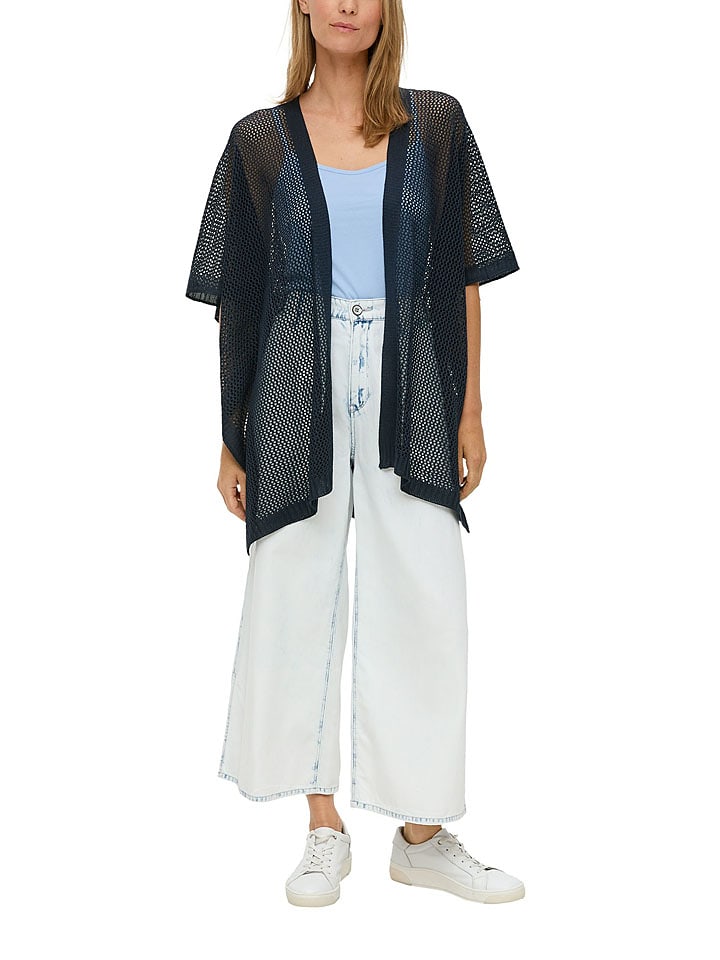 s.Oliver Ponczo w kolorze granatowym rozmiar: onesize