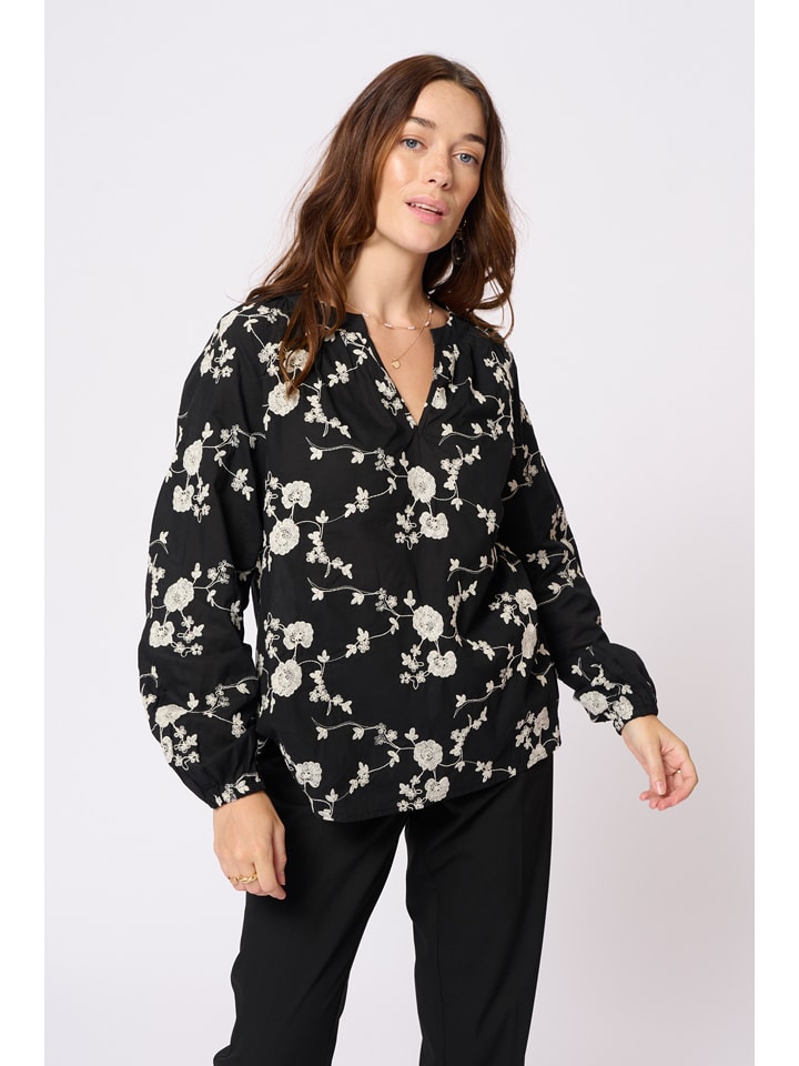 Kaffe Bluzka "Kapi" w kolorze czarnym rozmiar: 44