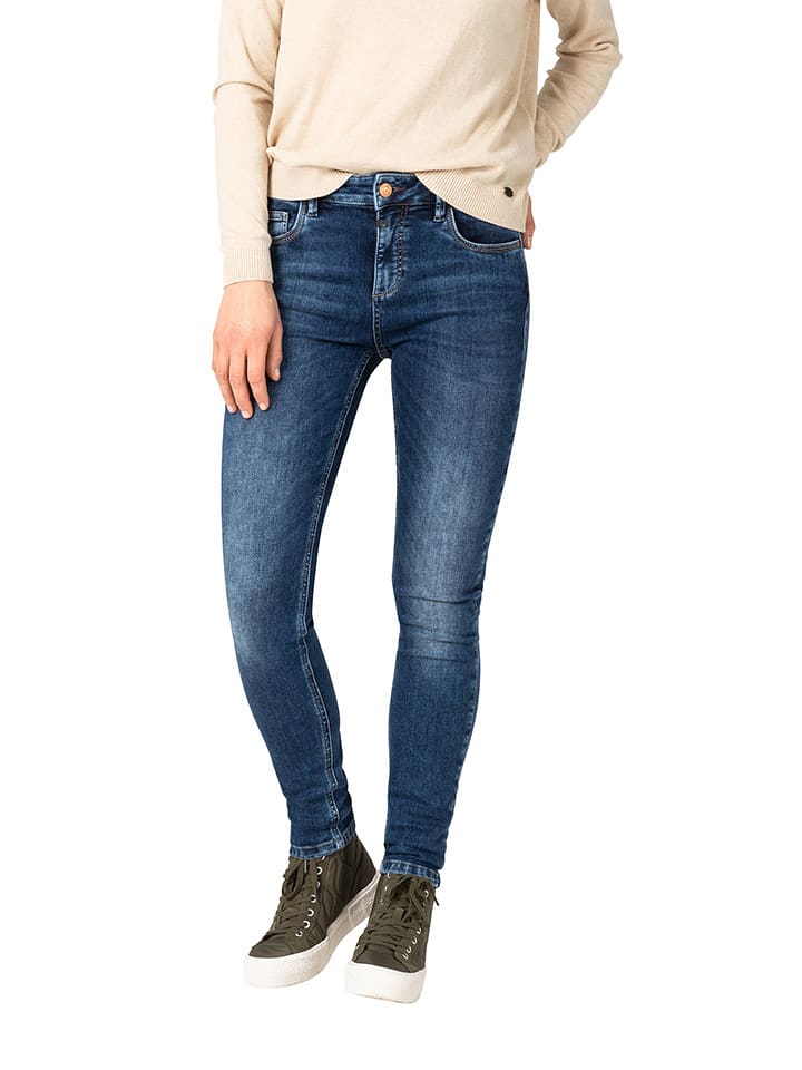 Timezone Dżinsy "Aleena" - Skinny fit - w kolorze granatowym rozmiar: W33/L30