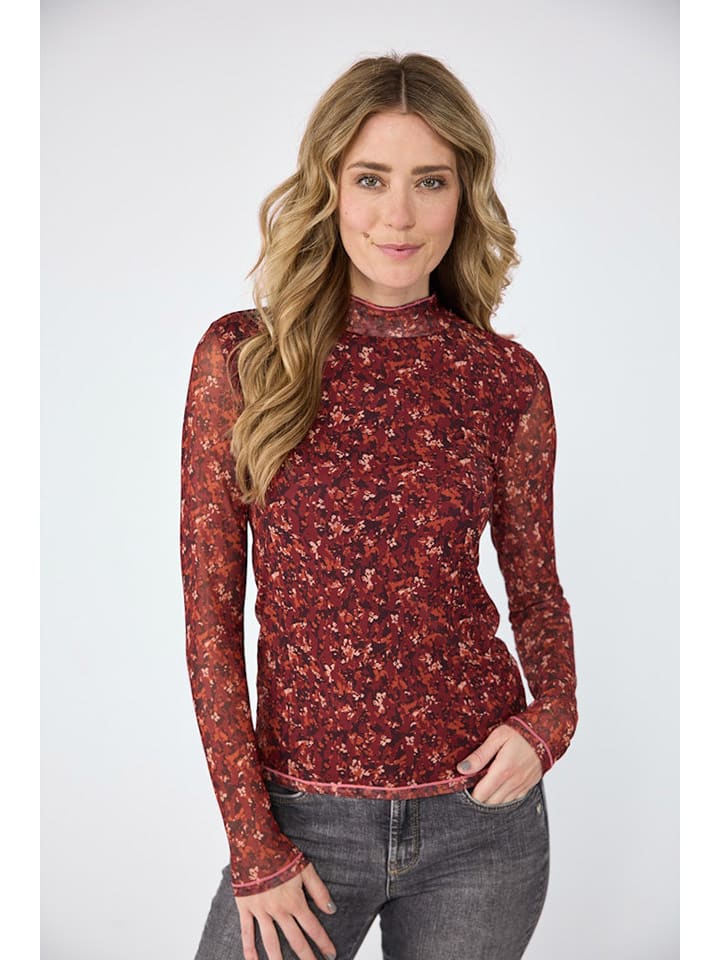 LIEBLINGSSTÜCK Koszulka w kolorze czerwono-czarnym rozmiar: 44