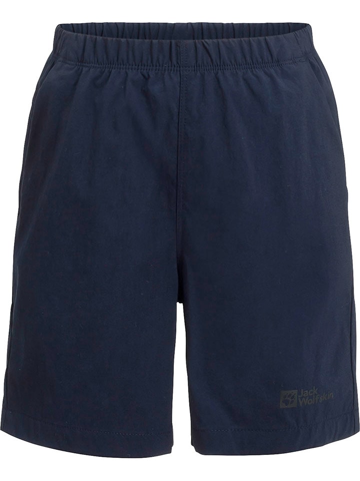 Jack Wolfskin Szorty funkcyjne "Desert" w kolorze granatowym rozmiar: 104