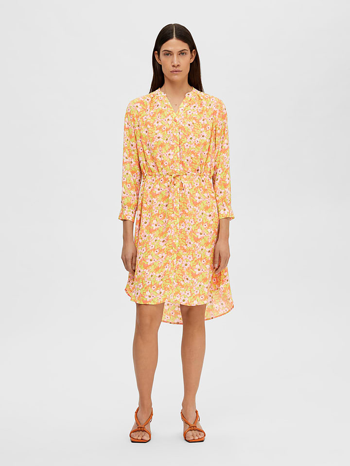 SELECTED FEMME Sukienka w kolorze pomarańczowym rozmiar: 38