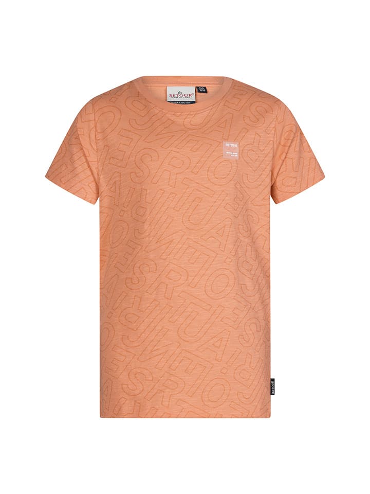 Retour Koszulka "Max" w kolorze pomarańczowym rozmiar: 122/128