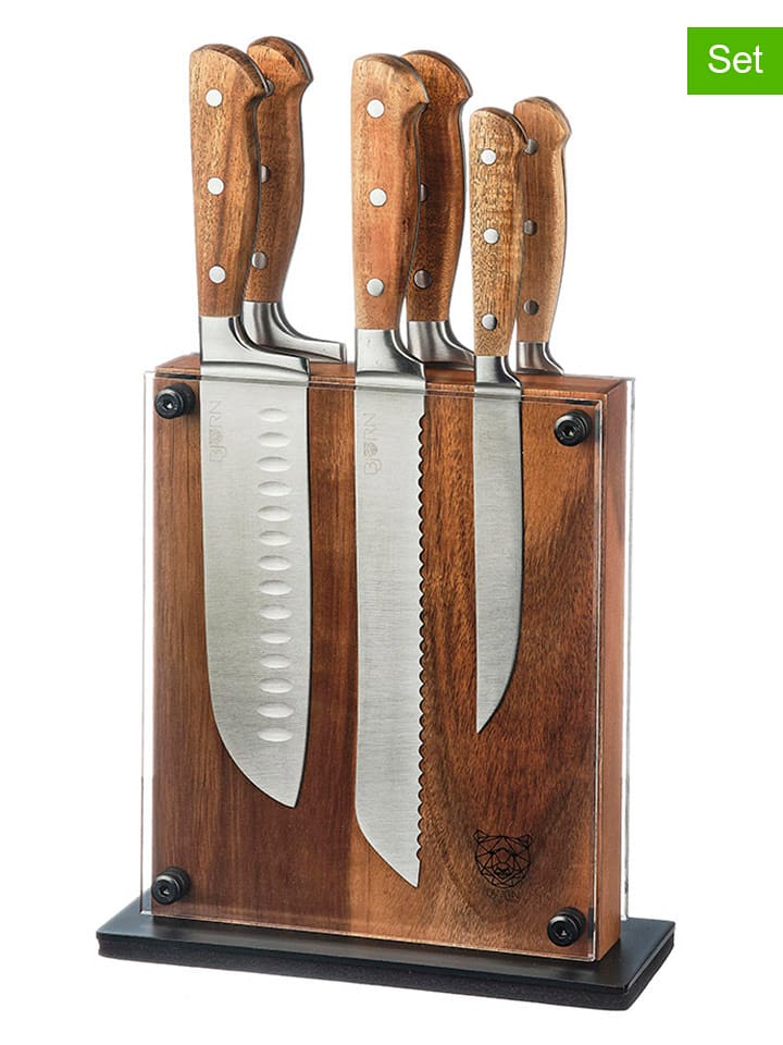 Björn 7-częściowy zestaw noży kuchennych "Jakob Rauma" rozmiar: onesize