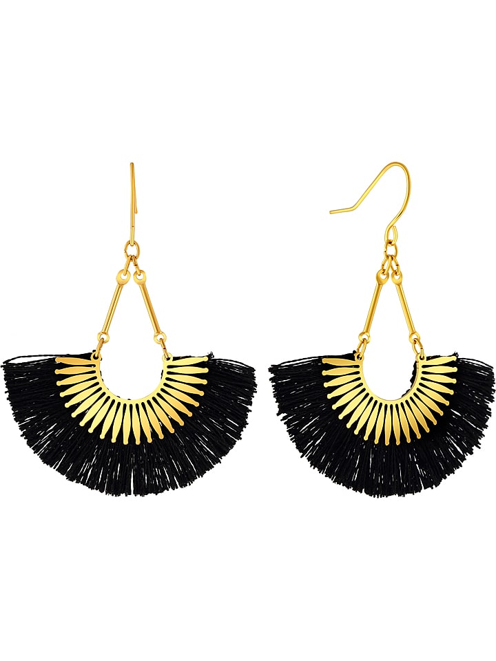 LA CHIQUITA Pozłacane kolczyki rozmiar: onesize