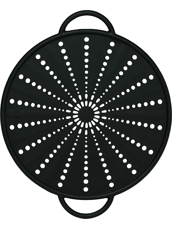 Emsa Osłona w kolorze antracytowym przeciw rozpryskiwaniu - Ø 26 cm rozmiar: onesize