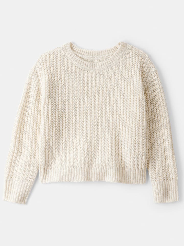 OshKosh Sweter w kolorze kremowym rozmiar: 152