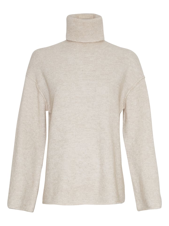 MOSS COPENHAGEN Sweter w kolorze beżowym rozmiar: XS/S