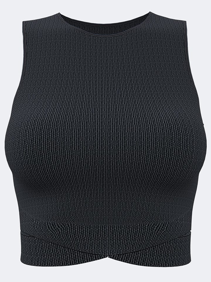 Joma Top sportowy w kolorze czarnym rozmiar: S/M