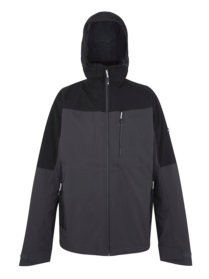 Regatta Kurtka funkcyjna 3w1 "Wentwood" w kolorze antracytowym rozmiar: XL