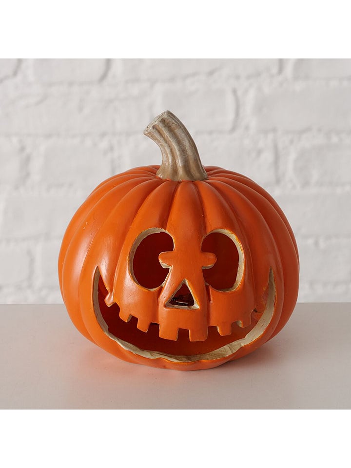 Boltze Dekoracja LED "Sponky" w kolorze pomarańczowym - wys. 12 x Ø 12 cm rozmiar: onesize