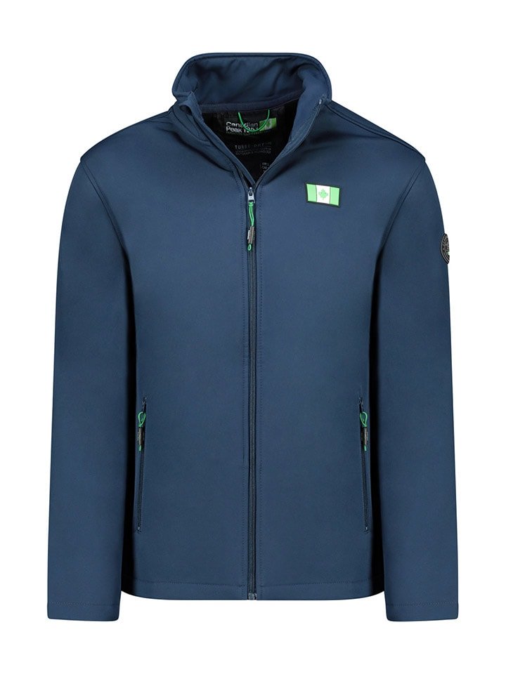 Canadian Peak Kurtka softshellowa "Teskeak" w kolorze niebieskim rozmiar: 3XL