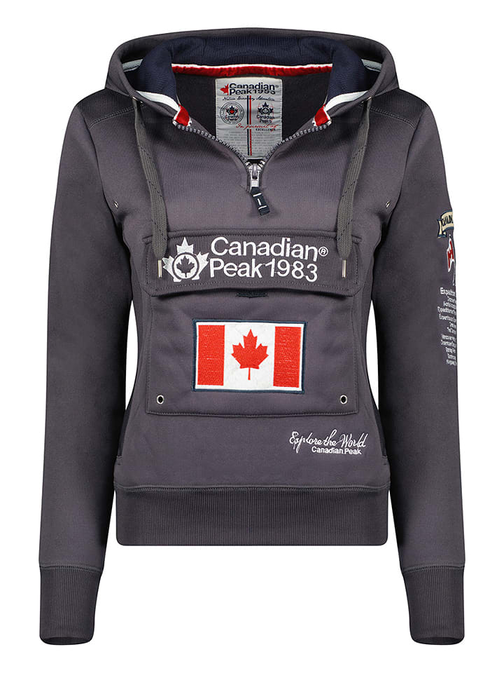Canadian Peak Bluza "Gyrelle" w kolorze antracytowym rozmiar: M