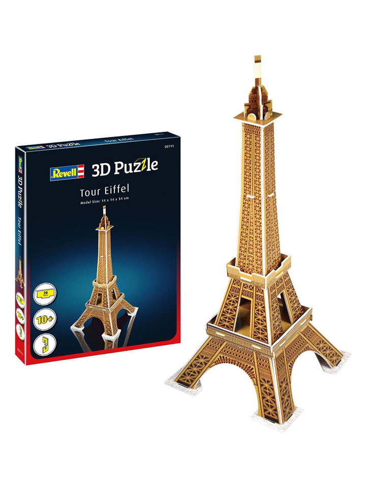 Revell 39-częściowe puzzle 3D "Eiffel Tower" - 10+ rozmiar: onesize