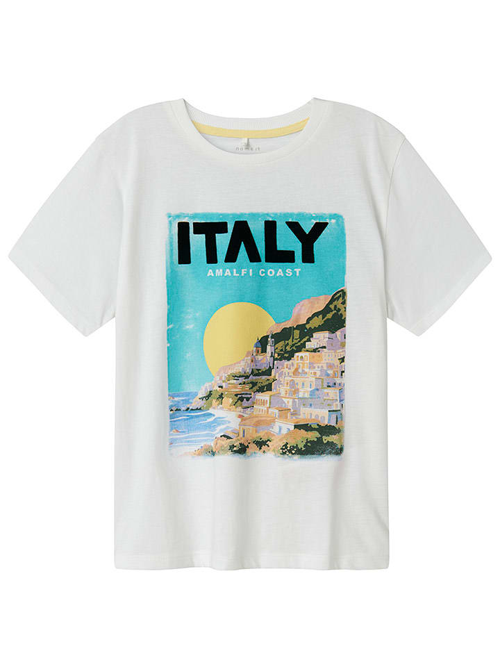 name it Koszulka "Famma" w kolorze białym rozmiar: 116