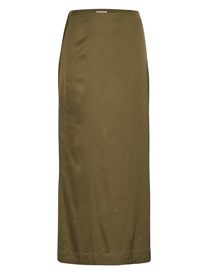 MOSS COPENHAGEN Spódnica "Julietta" w kolorze khaki rozmiar: L