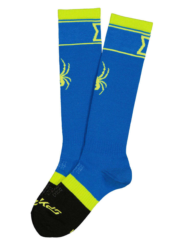 SPYDER Skarpety narciarskie "Bug Liner" w kolorze niebieskim rozmiar: M