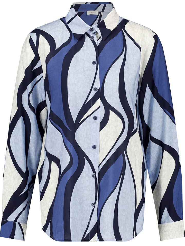 Gerry Weber Bluzka w kolorze błękitno-niebieskim rozmiar: 44