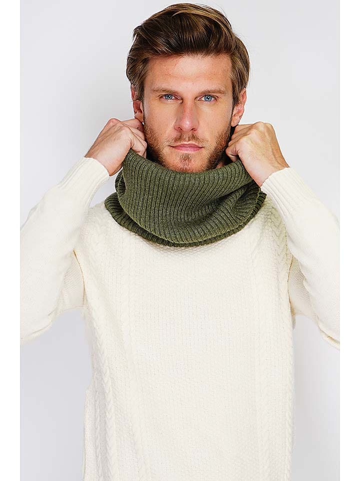 William de Faye Szal-koło w kolorze khaki - 50 x 28 cm rozmiar: onesize