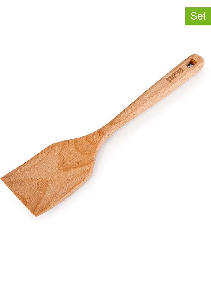 Ibili Szpatułki (2 szt.) w kolorze jasnobrązowym - dł. 30 cm rozmiar: onesize