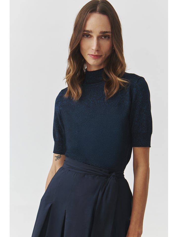 TATUUM Sweter "Lu" w kolorze granatowym rozmiar: XL