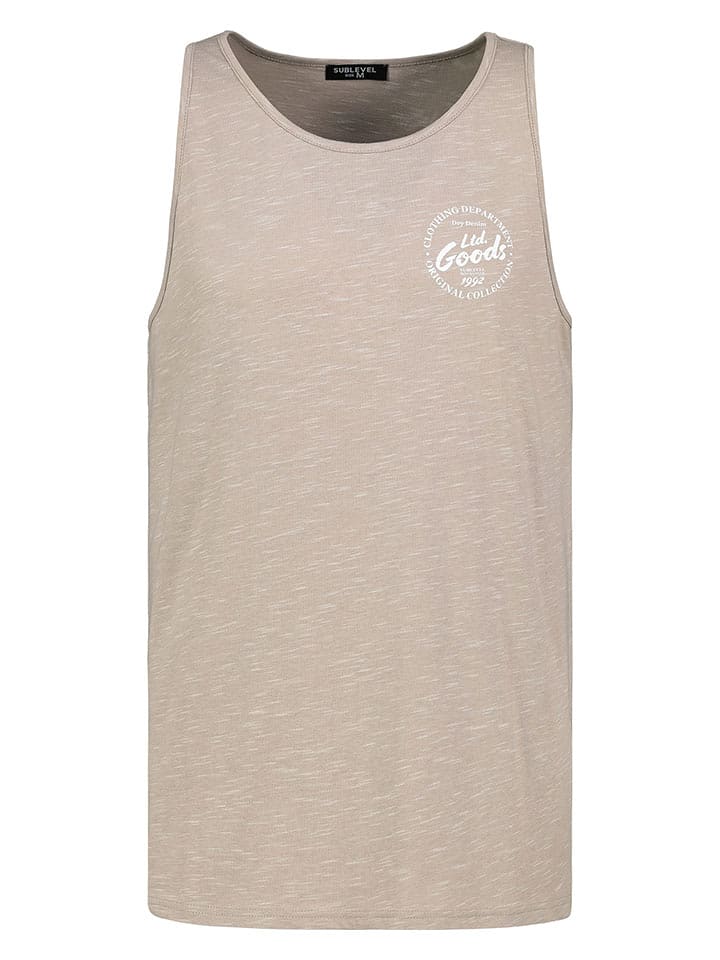 Sublevel Top w kolorze beżowym rozmiar: S