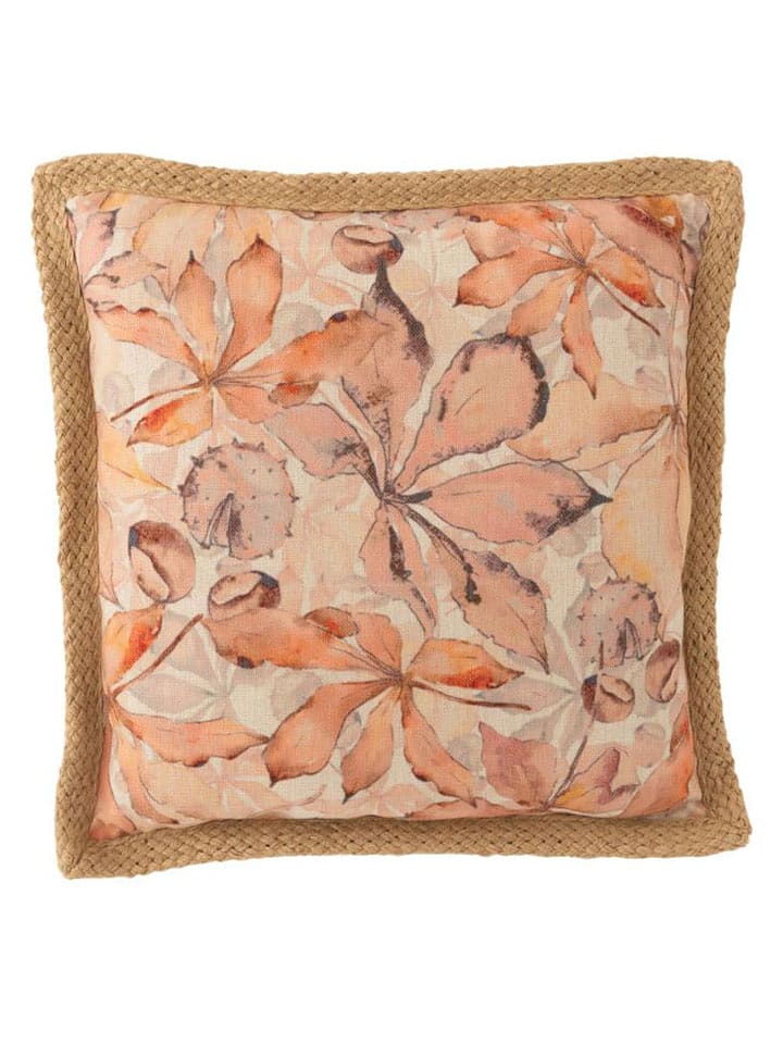 J Line Poduszka w kolorze beżowo-kremowym - 49 x 49 cm rozmiar: onesize