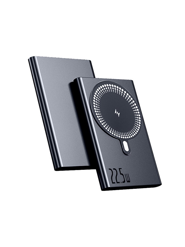 SWEET ACCESS Powerbank w kolorze szarym - 5000 mAh rozmiar: onesize