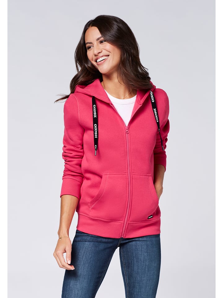 Chiemsee Bluza "Nusa" w kolorze różowym rozmiar: XL