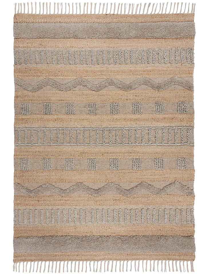 Flair Rugs Chodnik w kolorze beżowo-jasnoszarym rozmiar: 160x230 cm