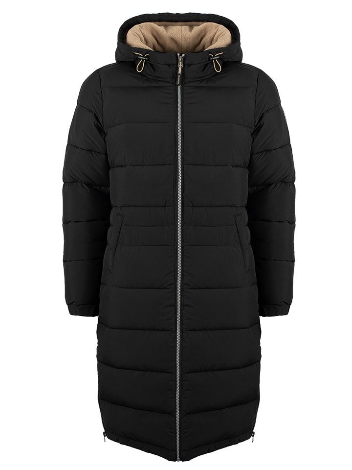 Roadsign Płaszcz pikowany w kolorze czarnym rozmiar: XXL