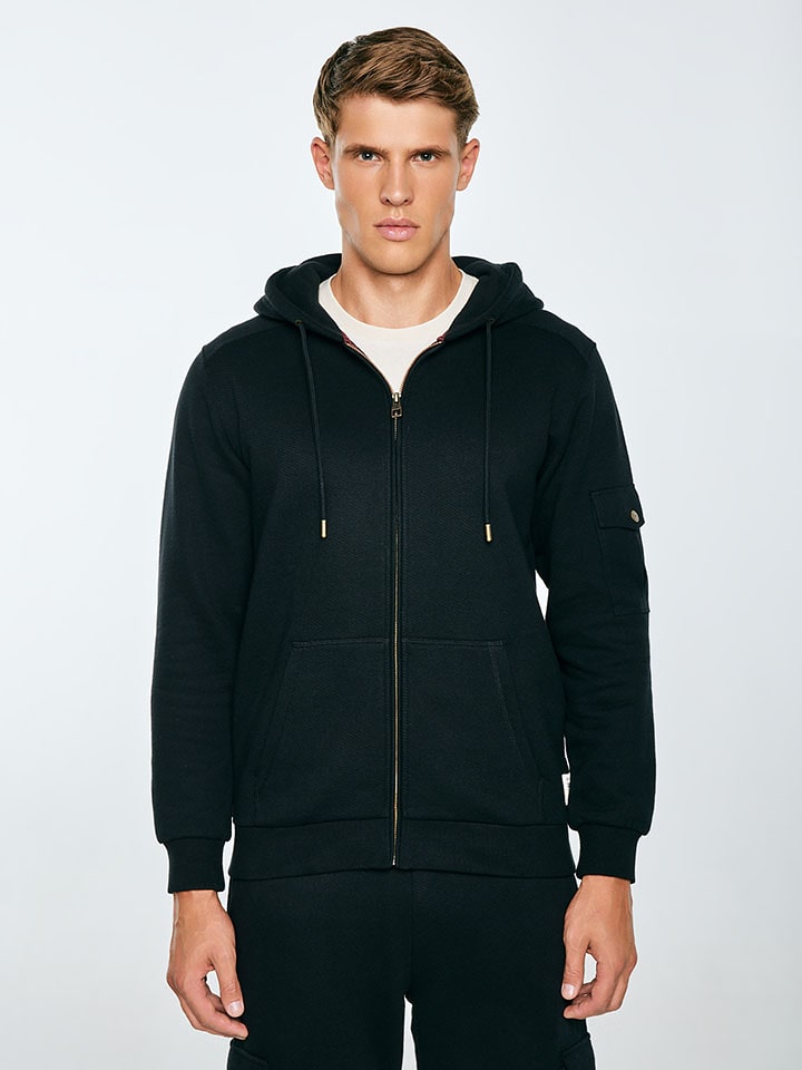 BIG STAR Bluza w kolorze czarnym rozmiar: L