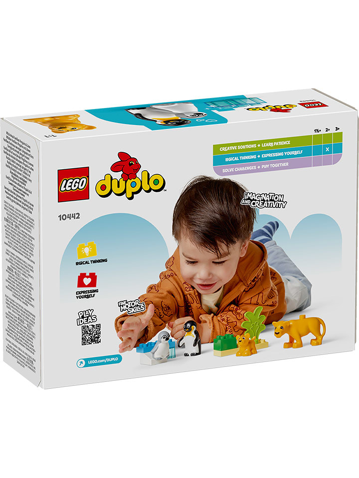 LEGO LEGO® DUPLO® Town Wildlife Families: Penguins and Lions - 2+ rozmiar: onesize