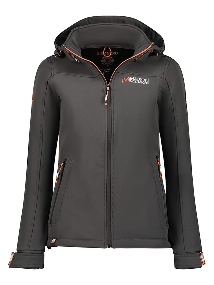 Maison Montaigne Kurtka softshellowa "Takenimai" w kolorze szarym rozmiar: M