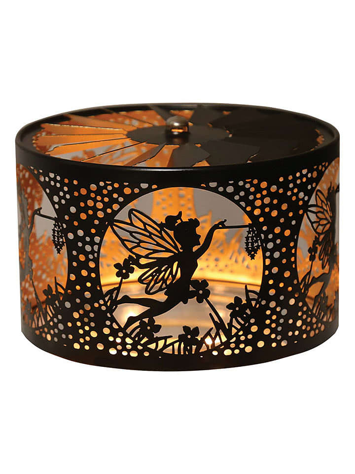 Woodbridge Karuzela "Fairy" w kolorze czarnym do świec - Ø 13 cm rozmiar: onesize