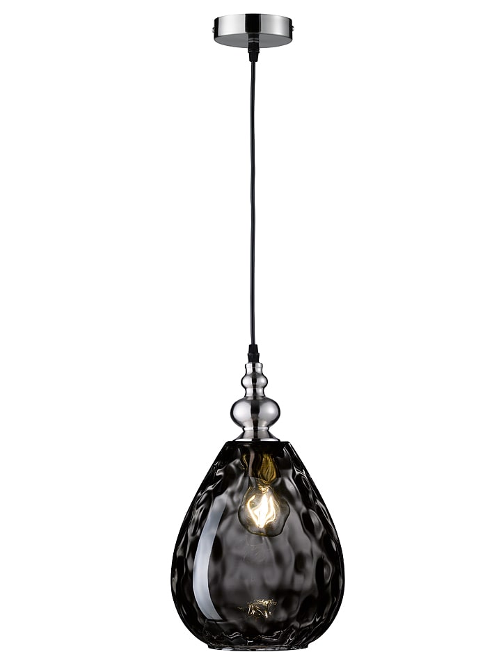FISCHER & HONSEL Lampa wisząca w kolorze czarnym - Ø 20 cm rozmiar: onesize