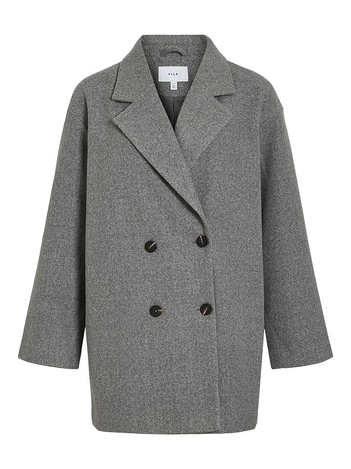 Vila Płaszcz przejściowy w kolorze szarym rozmiar: 36