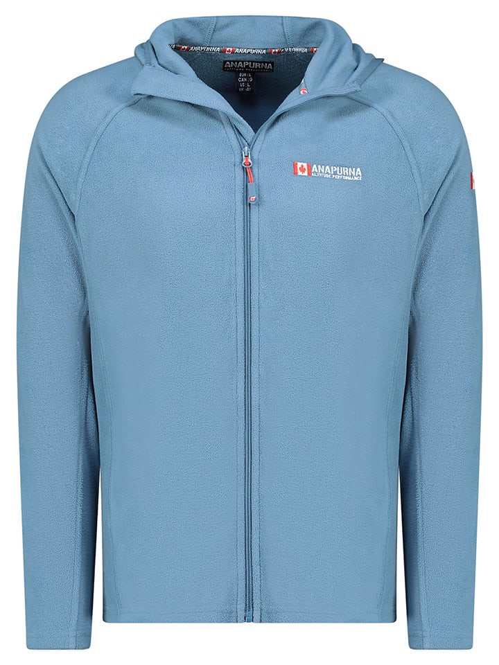 ANAPURNA Kurtka polarowa "Tugoodana" w kolorze niebieskim rozmiar: 3XL