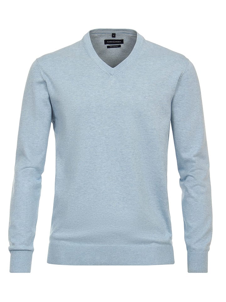 CASAMODA Sweter w kolorze błękitnym rozmiar: M