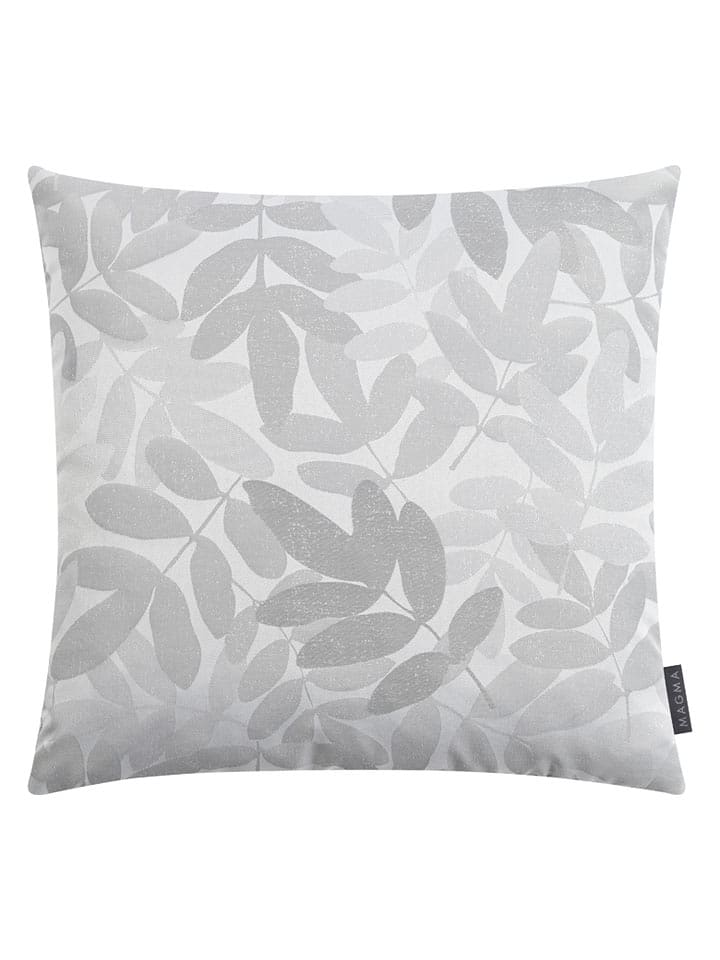 Magma Heimtex Poszewka "Larissa" w kolorze szarym na poduszkę - 45 x 45 cm rozmiar: onesize
