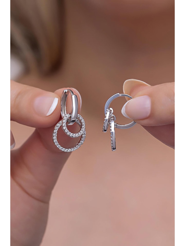 Lodie Silver Srebrne kolczyki z cyrkoniami rozmiar: onesize