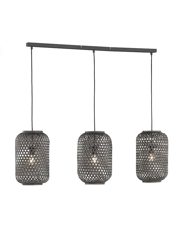 FH Lighting Lampa wisząca "Calla" w kolorze czarnym - 110 x 250 cm rozmiar: onesize